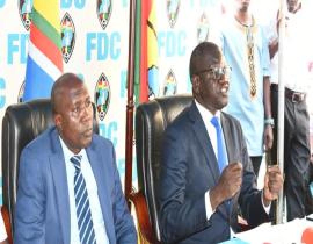 FDC's Patrick Amuriat suspended
