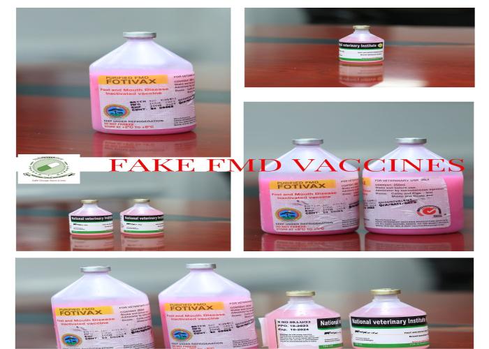 Fake FMD Vaccines discovered on market
