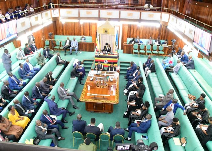 Makerere student storm Parliament over Hon Zaake's issues