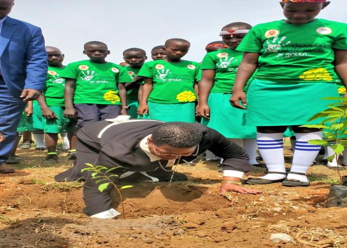 Speaker Among urges MPs to lead tree planting